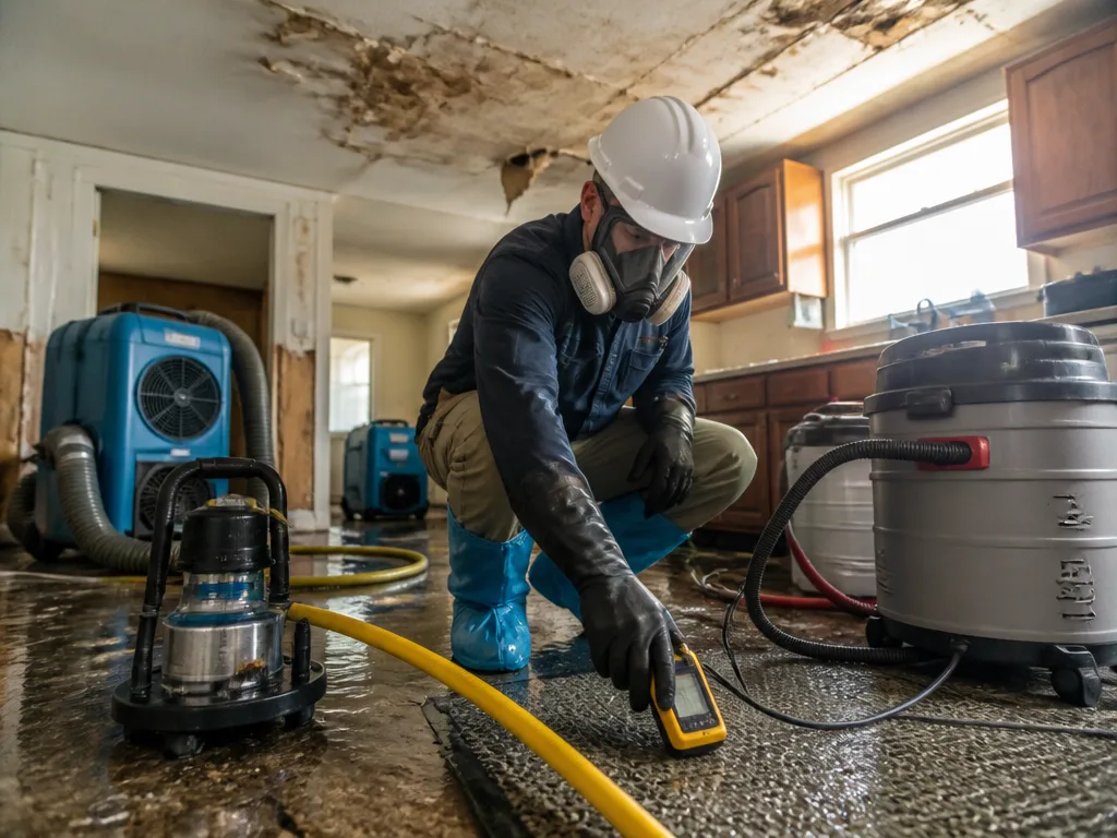 Burst Pipe Cleanup