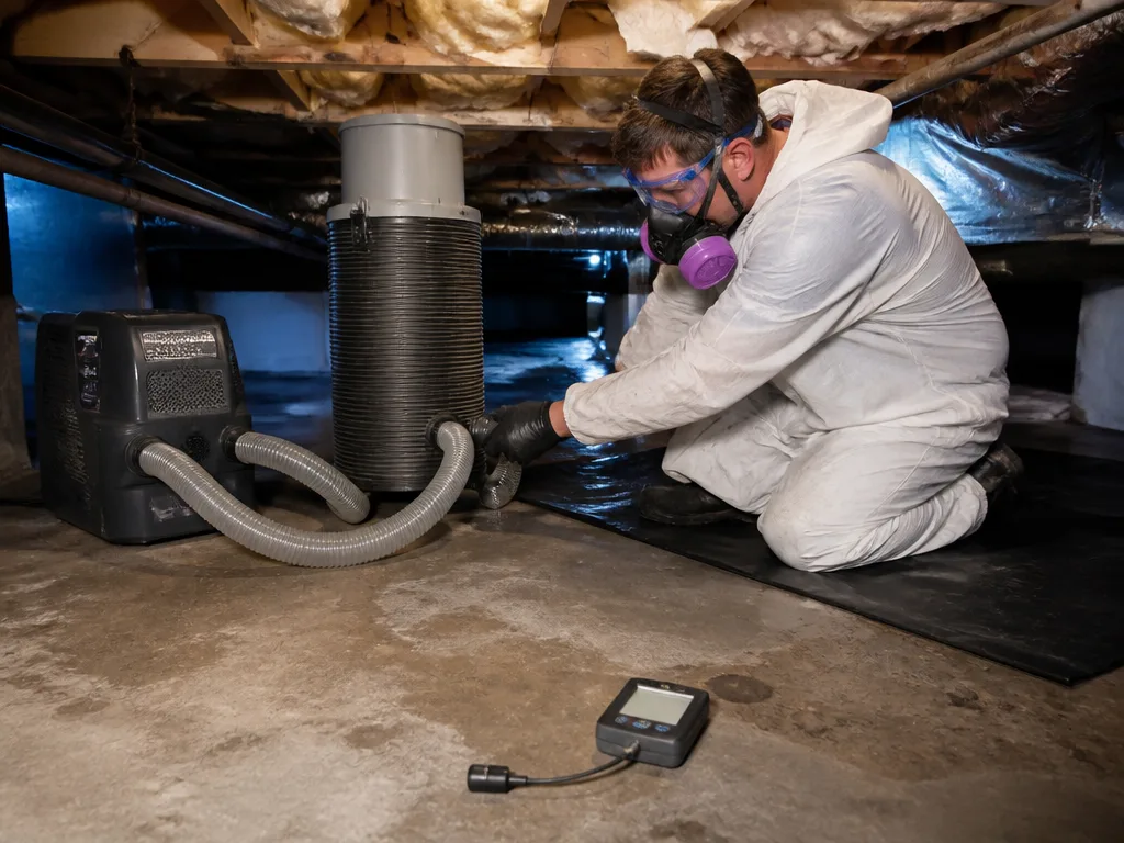 Crawl Space Drying