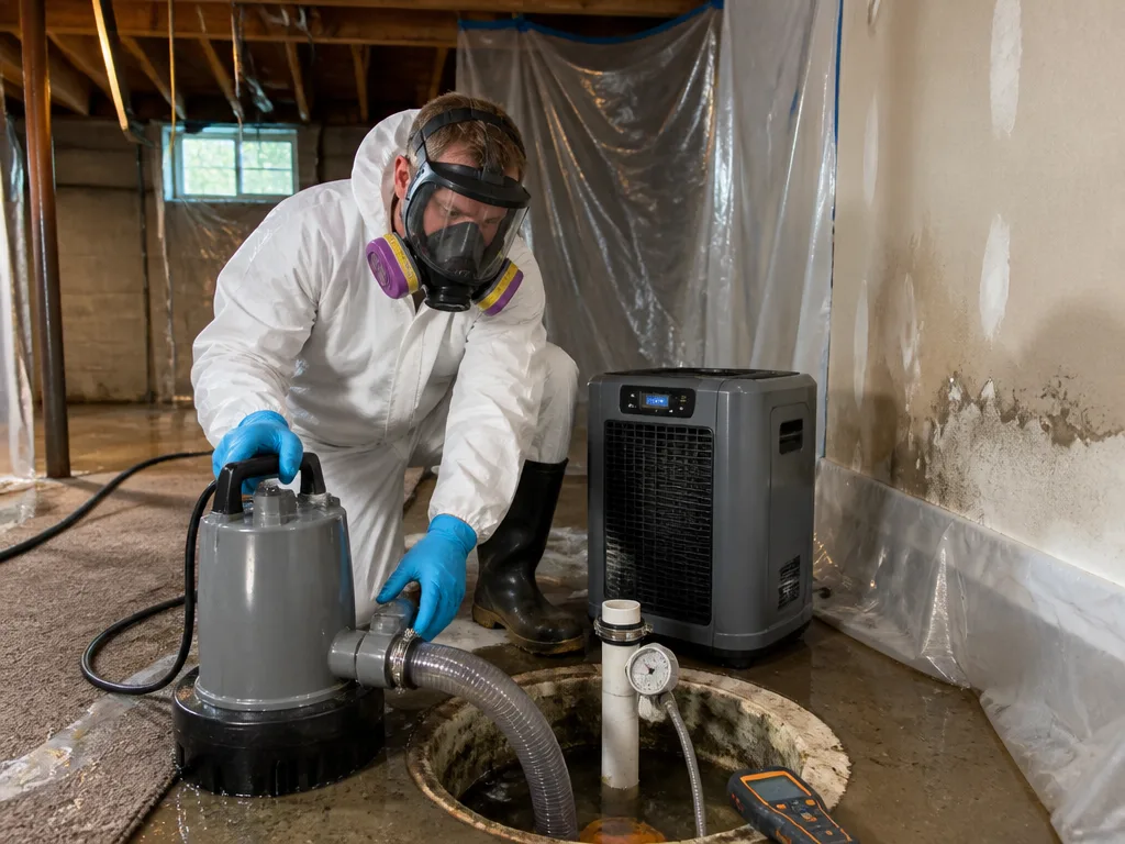 Sewage Backup Cleanup